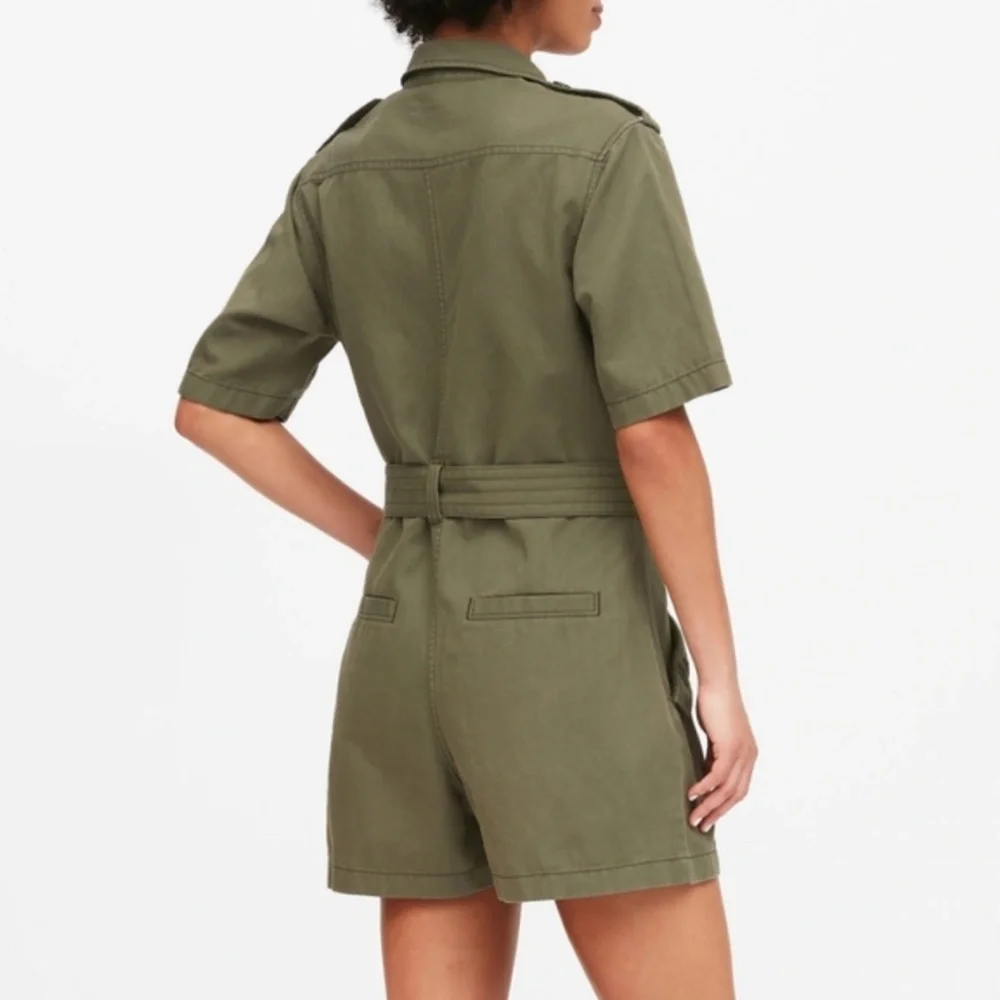 Banana Republic - Heritage Safari Utility Romper - NWOT - Picture 2 of 7